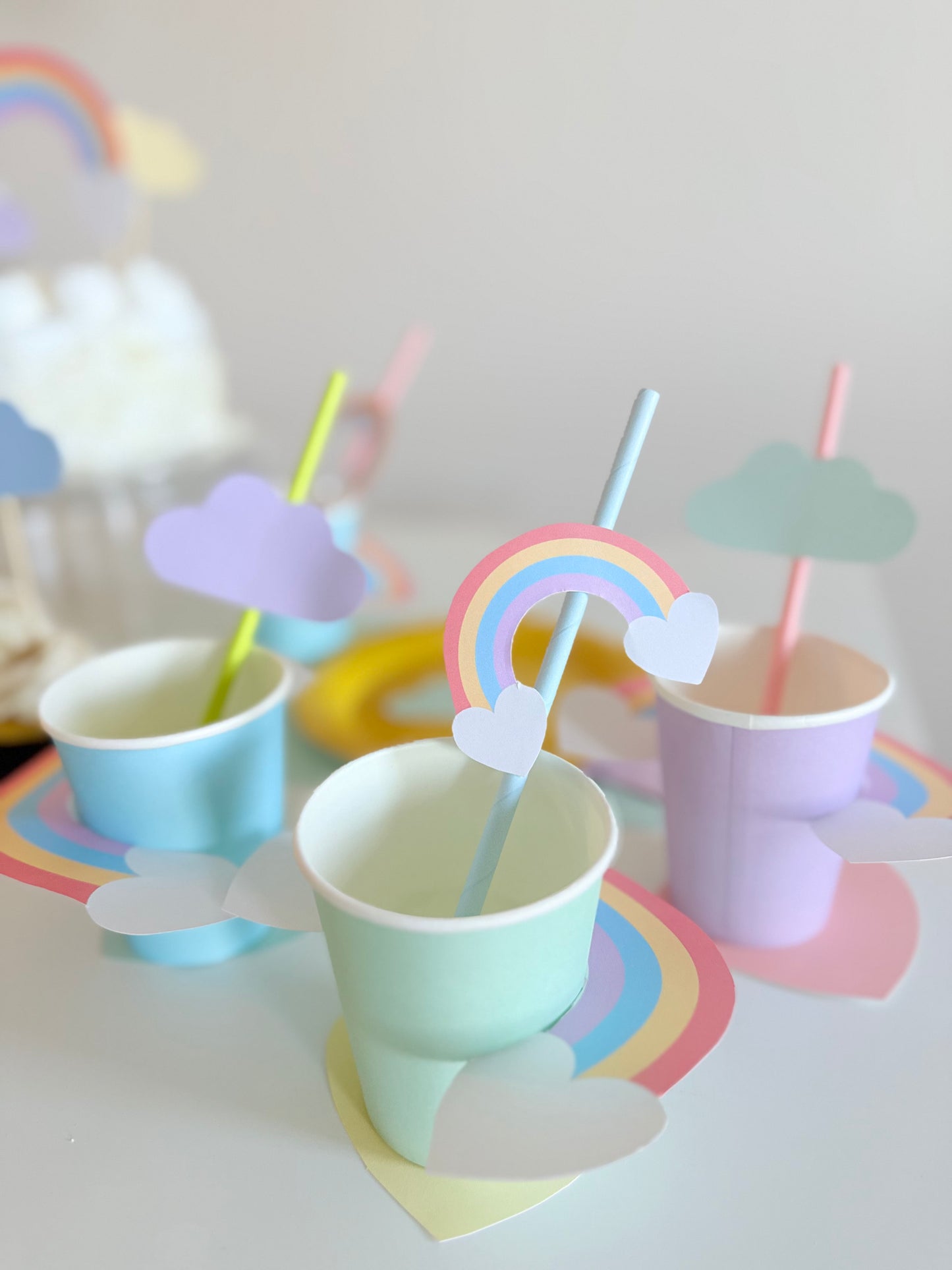 Rainbow Hearts