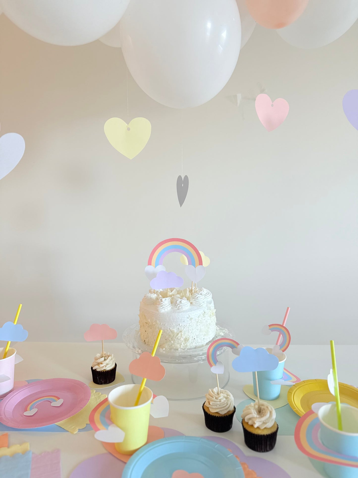 Rainbow Hearts